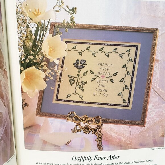 Just CrossStitch Magazine June 1991 Fruits for Summer Sunshine Water Lilies - Picture 5 of 7